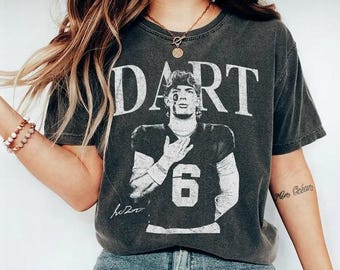 Vintage 90s Jaxson Dart  Shirt, Jaxson Dart Game Day Shirt, Football Shirt