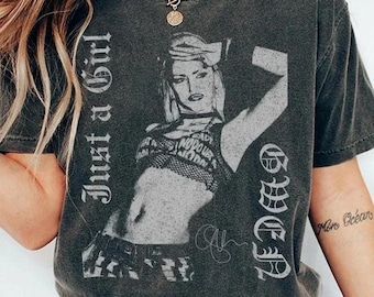 No Doubt Just A Girl T-Shirt, Vintage Band Tee, 90s Rock Concert, Music Fan Gift