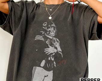 Caleb Ice Man Football Vintage T-Shirt, Chicago Bears Fan Gift, Caleb Williams Tee