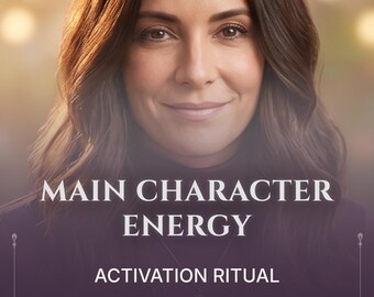 Hauptfigur Energieritual | Identitätswandel, Selbstvertrauen, persönliche Transformation, magnetische Präsenz und Aktivierung des Selbstkonzepts