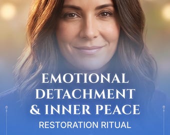 Ritual für emotionale Ablösung und inneren Frieden, emotionale Heilung, Schließung, emotionale Klarheit, innere Heilung und Friedenstelle