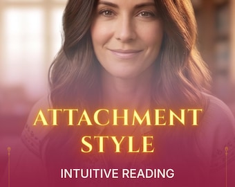 Befestigung Style Reading | Emotionale Muster, Bindungsauslöser, Selbstwert-Dynamik, Beziehungsantworten & Bewusstsein der inneren Sicherheit
