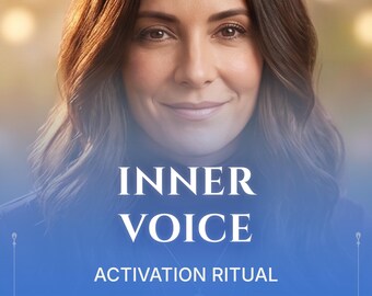 Ritual de Claridad Intuitiva, Activación de la Voz Interior, Guía Interior, Autoconfianza, Claridad en la Toma de Decisiones y Conciencia Energética