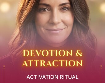 Hingabe & Anziehung Aktivierung Ritual, Liebe Energie Ausrichtung, Magnetische Präsenz, Selbstwert Heilung, Vertrauen Boost, Beziehung Energie