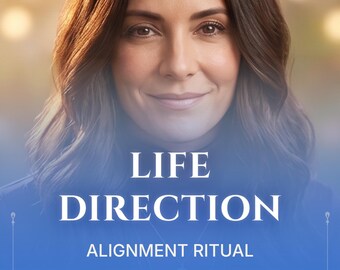 Ritual de alineación de la dirección vital, claridad vital, alineación del propósito, apoyo en la transición, cambio de identidad y realineación energética.