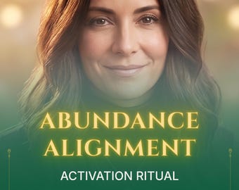 Fülle Ausrichtungs Ritual | Reichtum Energie Heilung, Geld Mindset Zurücksetzen, Wohlstand Ausrichtung, Lösung für finanzielle Blocka & Fülle Guidanc