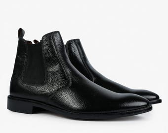 Herren Schnürstiefel aus Echtleder Handgefertigt
