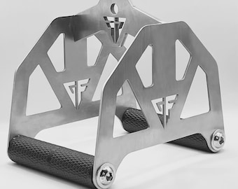 Handgreep Accessoire W3 GymFactory | Smalle Grip Kabelapparaat Seated Row Lat Pulldown Rugtraining Sportschool