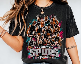 San Antonio Spurs Finals Shirt, Basketball Team Graphic Tee, Vintage Game Day Fan Gift