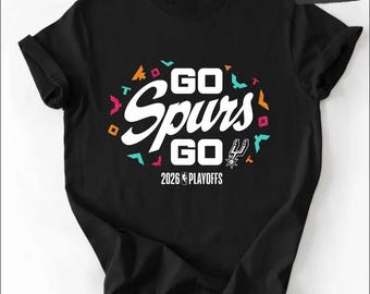 Retro Go Spurs Shirt, Vintage Hoops Tee, Gameday Gift For Him, San Antonio BBall, Texas Fan Apparel, Throwback Sports Top, City Pride
