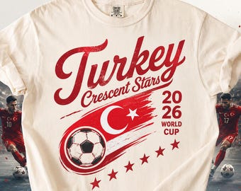 Türkei Fussball World Vintage Trost Farben Shirt
