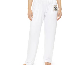 Pantalón de pijama para mujer con ilustración de caravana vintage / Pijama cómodo para estar en casa