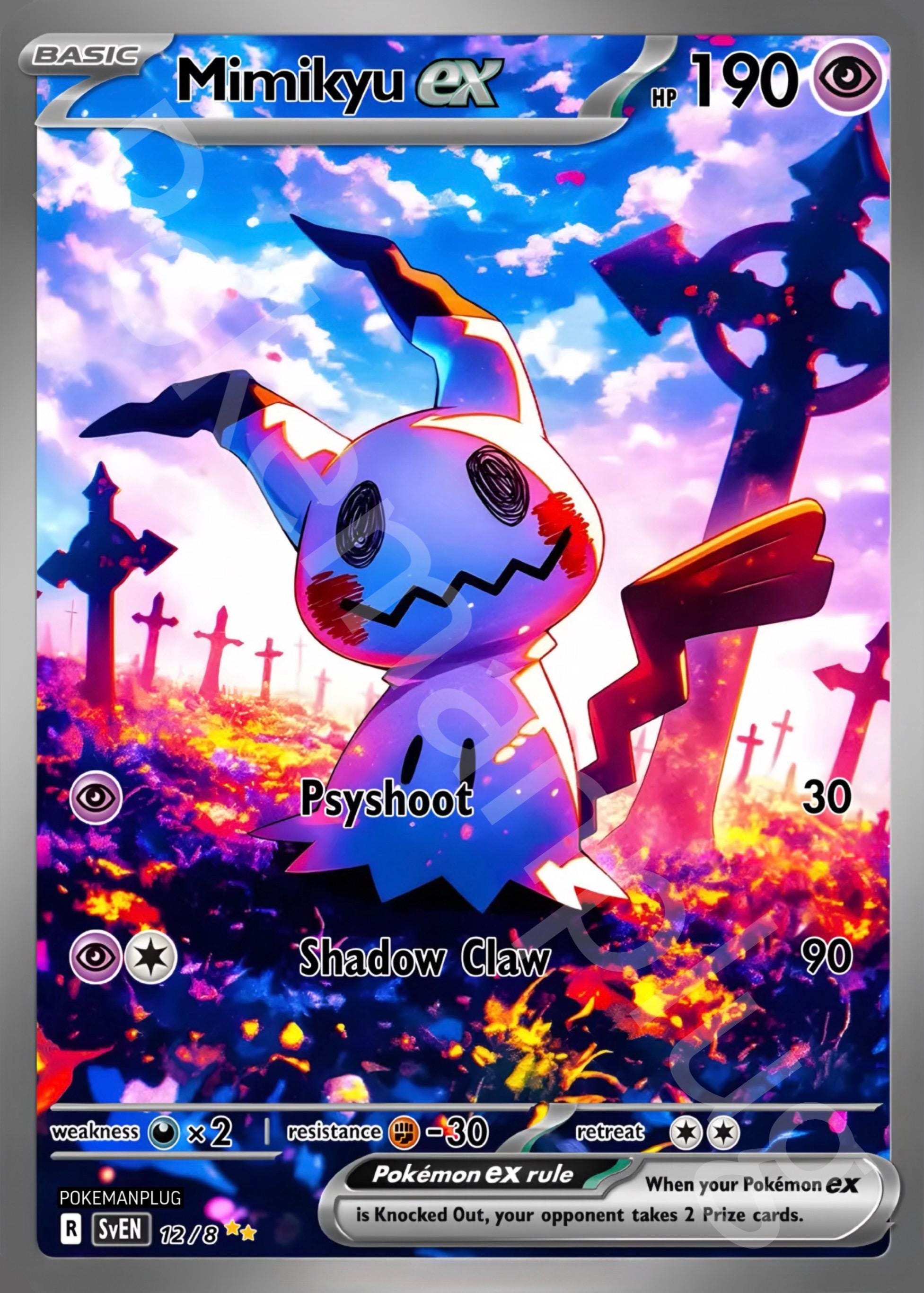 Mimikyu Ex - Etsy