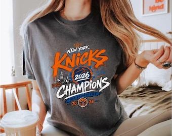 New York Knicks Champions 2026 Comfort Colors Crop Tee, Champions 2026 Boxy Cropped Shirt for Women,Hoops Fan Gift Tee