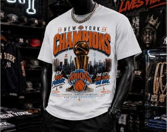 Camiseta de los campeones de baloncesto de Nueva York 2026