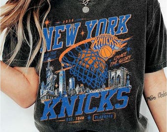New York 2026 Champions Comfort Color Shirt, New York Knicks Shirt, Hoops Fan Gift Tee