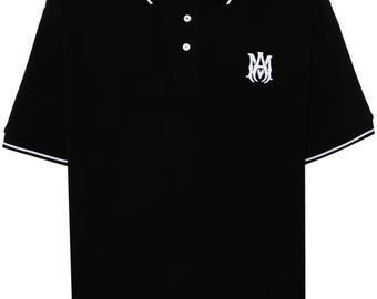 Amiri-shirt heren katoenen polo casual luxe outfitkleding