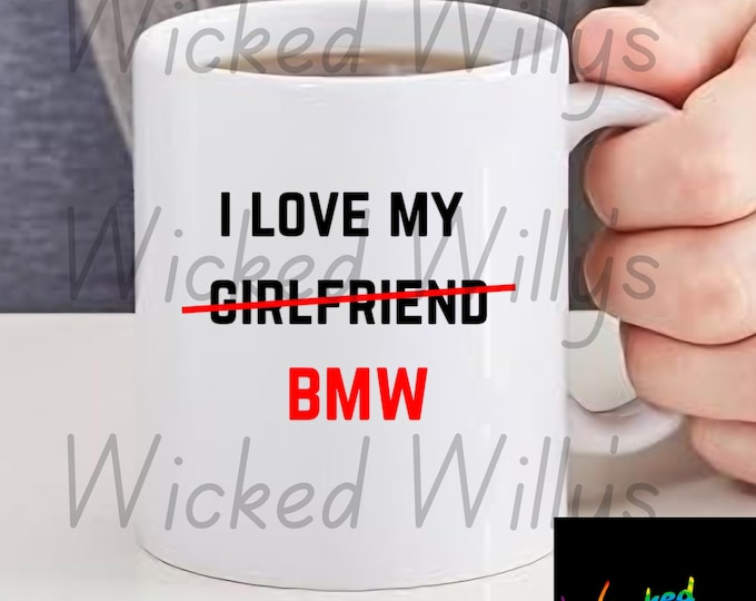 Funny car mugs... Boyfriend....Husband... Friend.... Dad