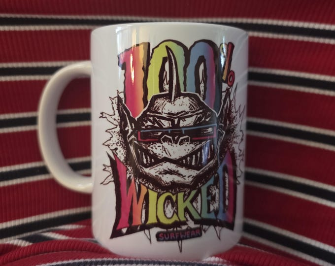 100% Wicked mug