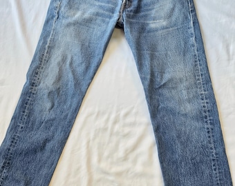 Vintage Levi's 501xx W30.5 L29.5(actual)  Made in USA Distressed Jeans Blue classic
