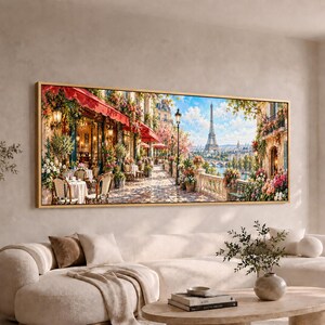 Panoramic Paris Wall Art - Etsy