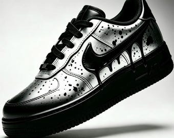 Hand Painted Custom Nike Air Force 1 Sneakers | Personalized Bespoke AF1 Shoes | Custom Gift for Him & Her, Anniversary Holiday Present