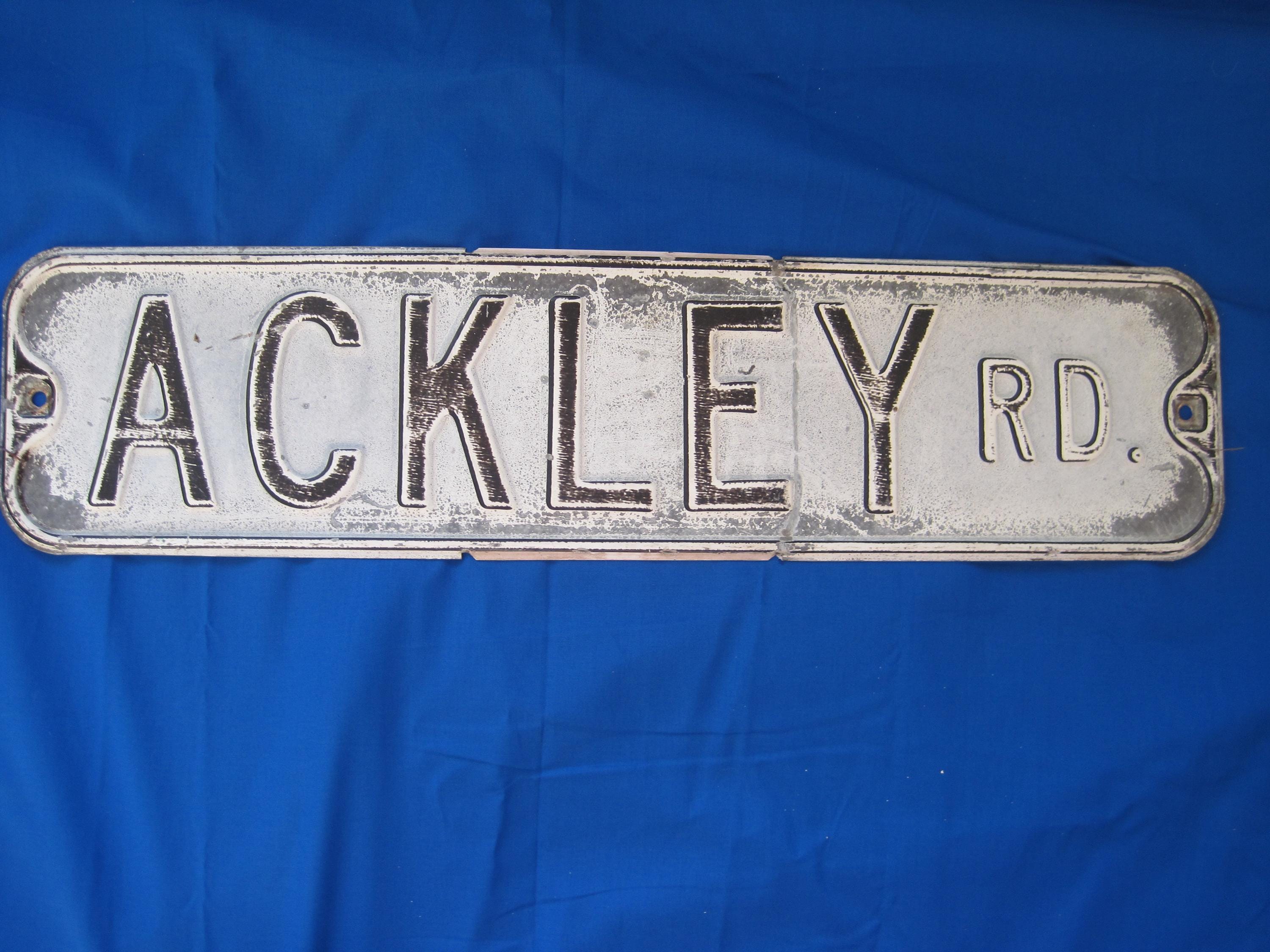 Antique Retired Road Signs - Etsy