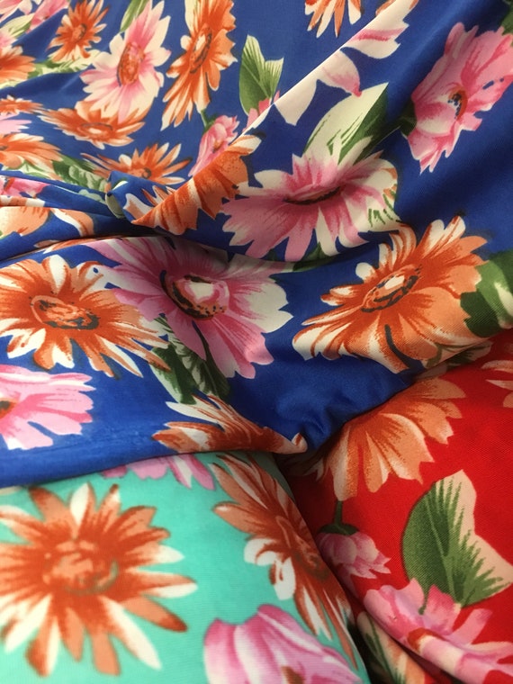 floral jersey fabric