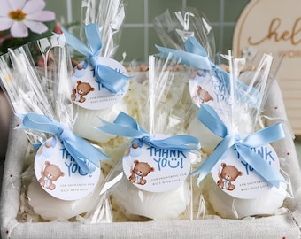Baby Shower Candle Oyster Shell Shaped Candles Favors, Custom 12 oz Mini Candles Shell Shaped,  , Gender Reveal Party Favors