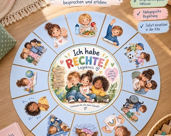 Circolo dei Diritti dei Bambini XXL | Io ho dei diritti | Asilo nido e scuola materna Morning Circle | Partecipazione, protezione e comunità