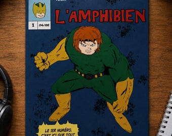l'Amphibien #1 : À double tranchant | Comic book | Bande dessinée française