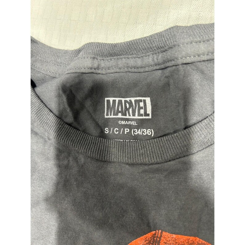 Marvel Deadpool Believe In Yourself Graphic T-Shirt Charcoal Gray Small image 4