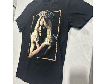 Carrie Underwood Storyteller Tour T-shirt graphique noir Concert Merch Homme petit