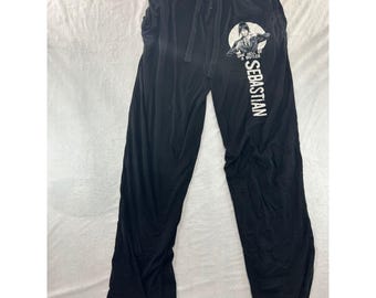 Black Butler Sebastian One Hell of a Butler Lounge Pyjama Hose Herren Kleine Schwarz
