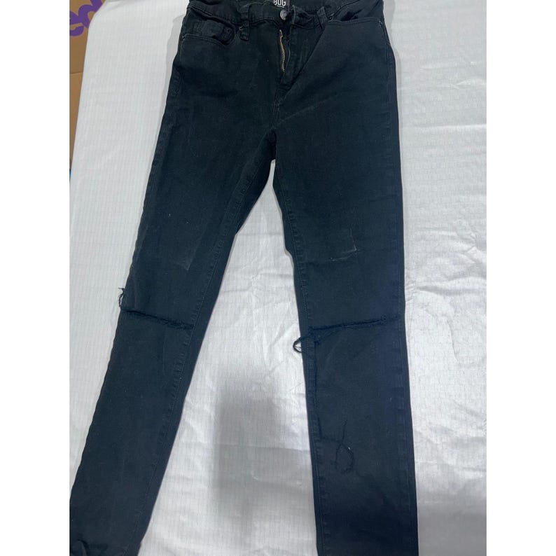 BDG Urban Outfitters Skinny Jeans Bundle Black Distressed & Solid Mens 28 25 image 11