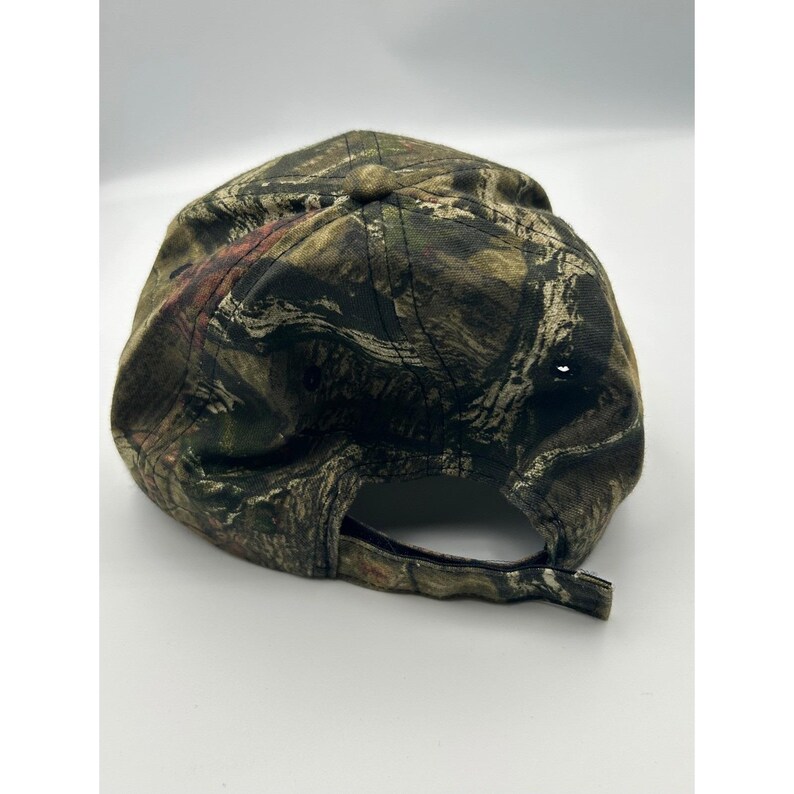 Minnesota Wild NHL Mossy Oak Camo Hat Cap America Adjustable Hook Loop Hockey image 3