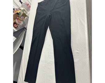 Calvin Klein Jeans Womens Size 12 Black Legging Fit Stretch Pants 5-Pocket
