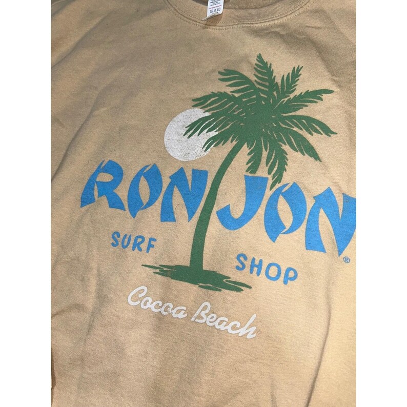 Ron Jon Surf Shop Cocoa Beach Bluza z nadrukiem w kolorze brązowym, męska, rozmiar L zdjęcie 3