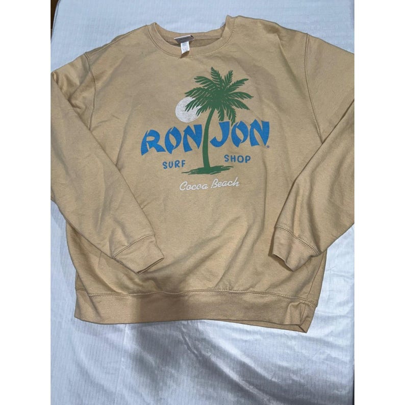 Ron Jon Surf Shop Cocoa Beach Bluza z nadrukiem w kolorze brązowym, męska, rozmiar L zdjęcie 1