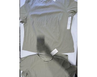 New Bundle of 2 A New Day Womens XXL Short Sleeve Crewneck T-Shirt Light Green