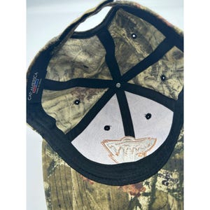 Minnesota Wild NHL Mossy Oak Camo Hat Cap America Adjustable Hook Loop Hockey image 4