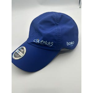 Boco Gear City of Lakes Half Marathon Performance Hat Blue Run Minnesota Cap