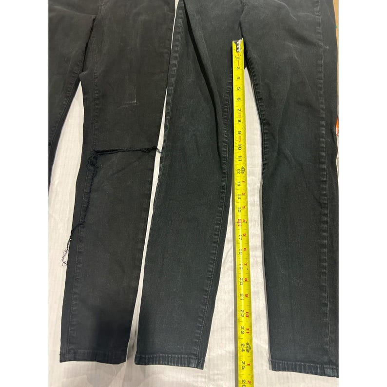 BDG Urban Outfitters Skinny Jeans Bundle Black Distressed & Solid Mens 28 25 image 5