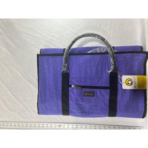 Biaggi ZipSak Hangeroo Garment Satchel Purple Travel Bag 631114 NWT