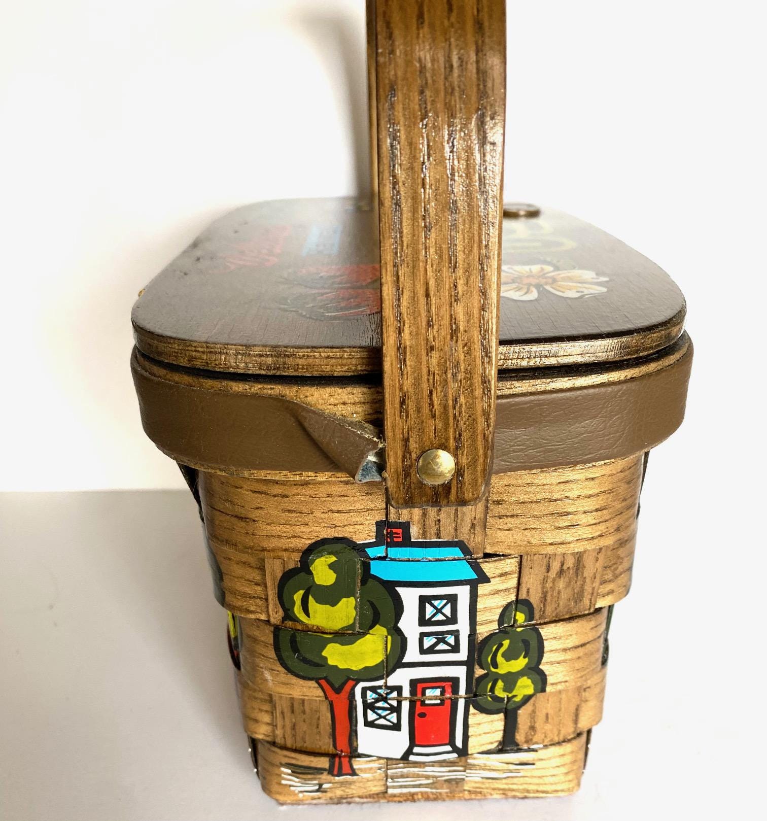 1960's Original Caro Nan Basket Purse - Etsy