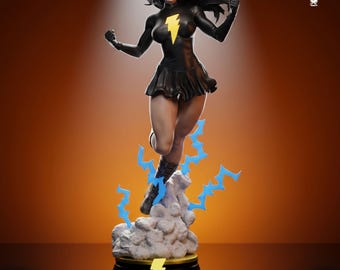 ブラック・メアリー マーベル 3Dモデル STLファイル - 印刷可能なコミックヒーローフィギュア