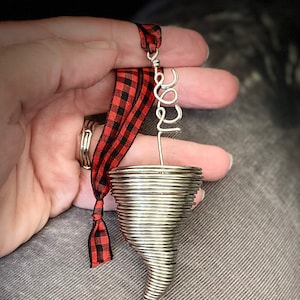 Tornado Ornament with Year, Twister Ornament, Tornado Christmas Ornament, Tornado, Ornaments, Tornado Decor, Tornado Alley
