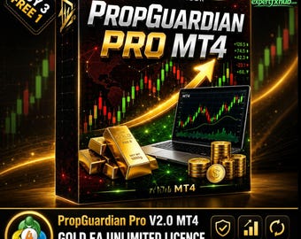 v2.0 PropGuardian Pro MT4 EA XAUUSD Roboter Metatrader MT4 Expert Adviser unbegrenzt, Forex Algo Trading Bot, Ftmo Prop Firm Challenge