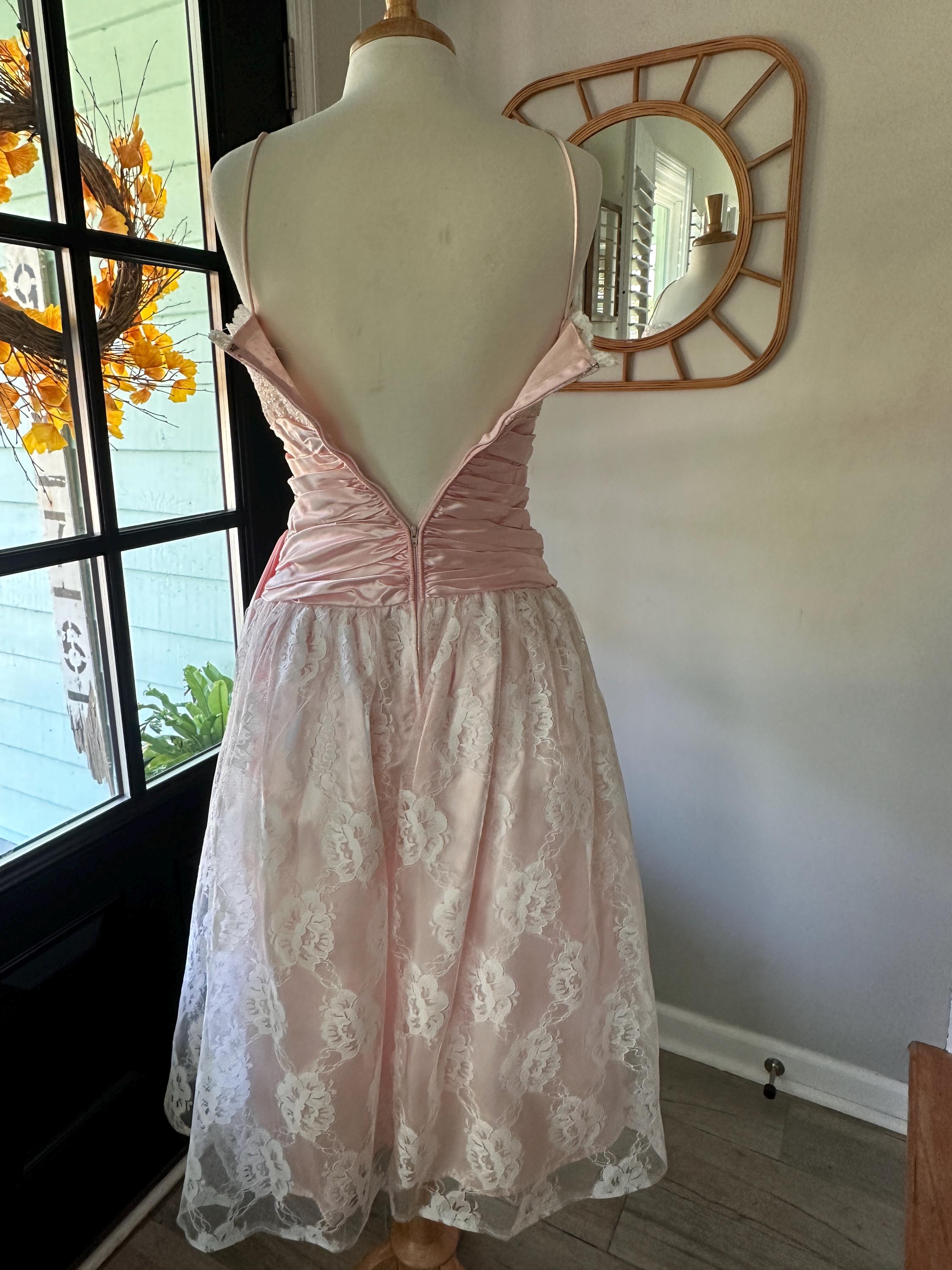 Vintage 1980s Glenrob Prom Cocktail Dress Etsy