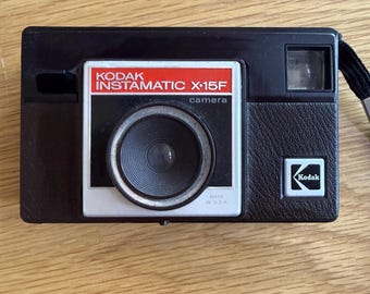 1970s Kodak Instamatic X-15F Vintage Camera